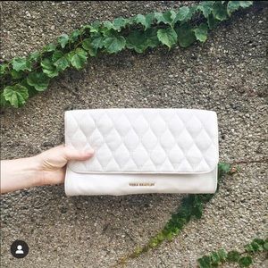 Vera Bradley Quilted Leather Clutch